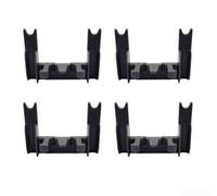Lot de 4 clips de rechange pour panier de lave-vaisselle bosch 844735 - Clips à dents rabattables pour série SBA46JX SBE67MX - Noir