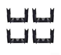 Lot de 4 clips de rechange pour panier de lave-vaisselle Bosch SBA46AX SBE46MX SBV4HTX Series - Plastique noir