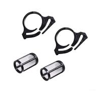 Lot de 4 clips de retenue d'écran en plastique 59053800 pour systèmes de piscine Clean & Clear, compatible avec EC-160353 et EC-160355, pièce de rechange essentielle pour entretien de 150 à 200 m²