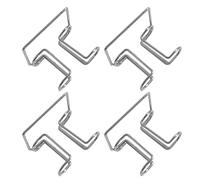 Lot de 4 clips de support de rouleau de coton en acier inoxydable | Fournitures de dentaire | pour vérifications, nettoyage des cavités, soins aux patients