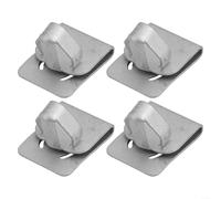 Lot de 4 clips d'insertion de plaque antidérapante W715288S439 compatibles avec Ford F150 et Navigator (2011 2020)
