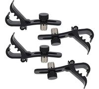 Lot de 4 clips pour microphone de batterie, clips de micro pour jante de batterie, pince de microphone de batterie, clip de sécurité pour microphone de batterie résistant aux chocs