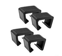 Lot de 4 clips universels en plastique pour meubles en rotin 5,25 cm