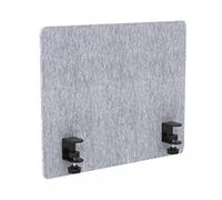 Lot de 4 cloisons de séparation de bureau en panneau de fibres haute densité - Panneau d'intimité absorbant le bruit pour étude, 50 x 50 cm - Réduction du bruit - Séparateur de cabine de bureau