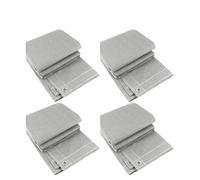 Lot de 4 clôtures pour balcon, bloque-vent robuste pour extérieur, balustrade de terrasse, 4 x 1 m, solution d'intimité pour terrasse d'arrière-cour