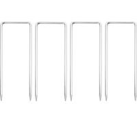 lot de 4 clous de fixation pour barrière HWC-B34, piquet de terre pour barrière à ciseaux Grille de protection