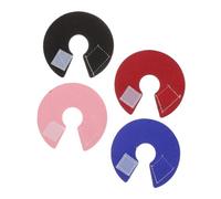 Lot de 4 colliers de protection coniques pour perroquet - Protection durable et confortable pour animaux de compagnie - Empêche les blessures picorantes - Fournitures pour oiseaux faciles à utiliser
