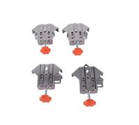Lot de 4 colliers de serrage d'angle en acier inoxydable ouvert fermé réglable à 90 degrés pour le travail du bois