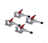 Lot de 4 colliers de serrage ergonomiques en tôle d'acier | Mécanisme de commande à levier, serrage stable sous pression, empêche le glissement, améliore la sécurité, performance fiable