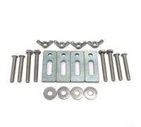 Lot de 4 colliers de serrage M6 réglables en alliage de zinc et d'aluminium pour machine de gravure de bureau 3018-PRO/3018-MX3/3018-PROVer/1810-PRO CNC, routeur, machine de gravure de bureau, travail