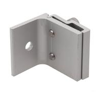 Lot de 4 colliers de serrage sur pied pour systèmes solaires photovoltaïques en aluminium conçus pour être compatibles avec les profils de toit pliés en tôle métallique