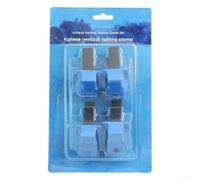 Lot de 4 colliers de serrage verticaux pour conduites de frein automobiles, design à ressort pour une installation rapide et une étanchéité fiable des fuites (A)