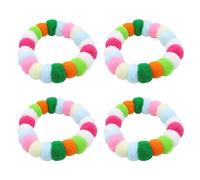 Lot de 4 colliers respirants pour animaux de compagnie - Idéal pour les grands chiens