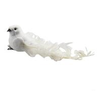 Lot de 4 colombe en mousse avec pieds pour mariage, arbre généalogique, table souvenir et mise en page d'événements sentimentaux