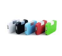 Lot de 4 concentrateurs USB 2.0 à vitesse rapide 4 ports pliables pour améliorer la productivité au bureau ou à la maison