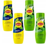Lot de 4 concentrés SodaStream 2x (Lipton Citron+Vert)