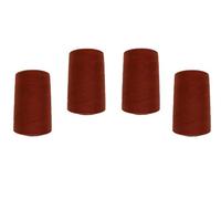 Lot de 4 cônes de fil à coudre pour surjeteuse VIGA 120 (0430 - cuivré)