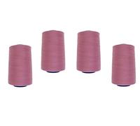 Lot de 4 cônes de fil à coudre pour surjeteuse VIGA 120 (0606 - vieux rose)