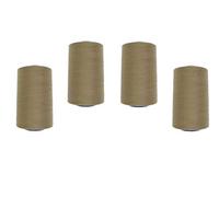 Lot de 4 cônes de fil à coudre pour surjeteuse VIGA 120 (1314 - beige moyen)