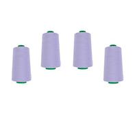 Lot de 4 cônes de fil à coudre VIGA 120 (0301 - Lilas pastel)