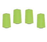 Lot de 4 cônes de fil à coudre VIGA 120 (0916 - vert fluo/vert clair)