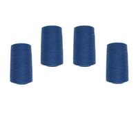 Lot de 4 cônes de fil à coudre VIGA 120 (1214 - bleu jeans)
