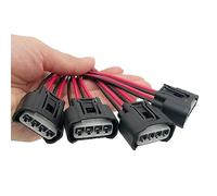 Lot de 4 connecteurs de bobine d'allumage compatibles avec Toyota Camry Corolla Highlander, Scion TC, Sienna - Remplace 90980-11885 connecteur femelle de bobine d'allumage