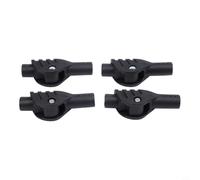 Lot de 4 connecteurs de poteau de tente, joint pliable automatique pour tubes ID de 8,5/9,5/11 mm, pièce de réparation en plastique pour tentes de camping, auvents, tonnelles, accessoires de cadre à