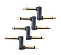 Lot de 4 connecteurs de remplacement pour pédale de guitare - Coupleurs mâle vers mâle - Facile à utiliser