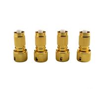 Lot de 4 connecteurs de tuyau faciles à déconnecter pour utilisation dans le jardin - Matériau fiable et en alliage d'aluminium