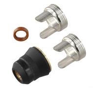 Lot de 4 consommables de torche plasma pour IPT60 et pour port pour modèles de fret, conçus pour une coupe fiable et un remplacement facile des pièces usées
