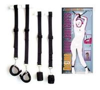 Lot de 4 contraintes avec sangles pour chevilles et poignets