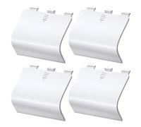 Lot de 4 coques de batterie de rechange pour Xbox Series X, pièce de réparation pour télécommande sans fil Series S, port de piles bon marché pour manette Microsoft Xbox Core, blanc