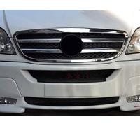 Lot de 4 coques de calandre avant chromées en acier inoxydable pour Mercedes Sprinter W906 2006-2014