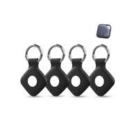 Lot de 4 coques en silicone pour traqueur UGREEN FineTrack, anti-perte, coque de protection complète daunke (convient pour les personnes âgées, les animaux domestiques, le sac à dos, les bagages, les