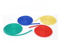 Lot De 4 Cordes À Sauter Nylon 2.50m Sporti France Multicolore