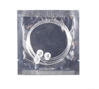 Lot de 4 cordes de ukulélé en carbone fluorocarbone pour ukulélé soprano, concert et ténor, tension régulière pour un son plus clair et un accordage stable