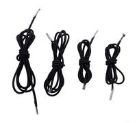 Lot de 4 cordes élastiques pour réparation de chaise inclinable - Lot de 4 cordons anti-chocs avec extrémités moulées pour meubles de salon d'extérieur, cordons de chaise gravité résistants aux