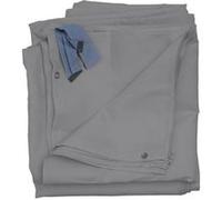 Lot de 4 côtés pour Pergola Cadiz, 4x4m, polyester gris clair