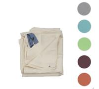 Lot de 4 côtés pour Pergola Cadiz, panneau latéral 4x4m, polyester ~ crème