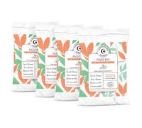 Lot de 4 Coton Pads BIO - 4 x 180 Rectangles - Coton Biologique Haute Absorption - Sans Chlore
