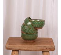 Lot de 4 coupelles jaspe 12 cm