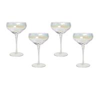 Lot de 4 coupes à champagne MORGANITE 300 ml Transparent