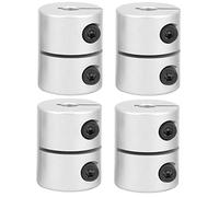 Lot de 4 coupleurs d'arbre en alliage d'aluminium à haute torsion pour moteur CNC et imprimante 3D, accouplement flexible