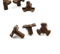Lot de 4 coupleurs de plateau tournant pour four à micro-ondes, système de rotation compatible avec des diamètres d'arbre de 17 mm et 23 mm (L)