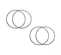 Lot de 4 Courroies Élastiques Pour Robot pour ecovacs pour t5 | Ajustement pour prÃ©cis, caoutchouc Ã©lastique, , pour modÃ¨les DE55, DN55, DX55, T5
