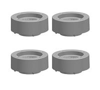 Lot de 4 coussinets anti-vibration, pour lave-linge et sèche-linge