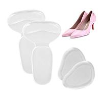 Lot de 4 coussinets antidérapants en silicone pour talon haut pour femme