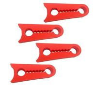 Lot de 4 coussinets d'amortisseur de porte de voiture - Douilles de réduction du bruit en silicone pour serrures de porte | Tampon anti-collision universel et joint d'amortissement pour voitures