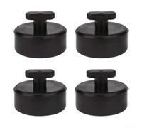 Lot de 4 coussinets de cric de sol en caoutchouc absorbant les chocs pour protection de levage de voiture compatible avec C5 C6 C7 C8 Z Series Adaptateur en caoutchouc pour un entretien sûr du